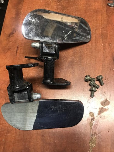 2002 Suzuki Volusia VL800 Passenger Rear Footrest Brackets Custom Floorboards
