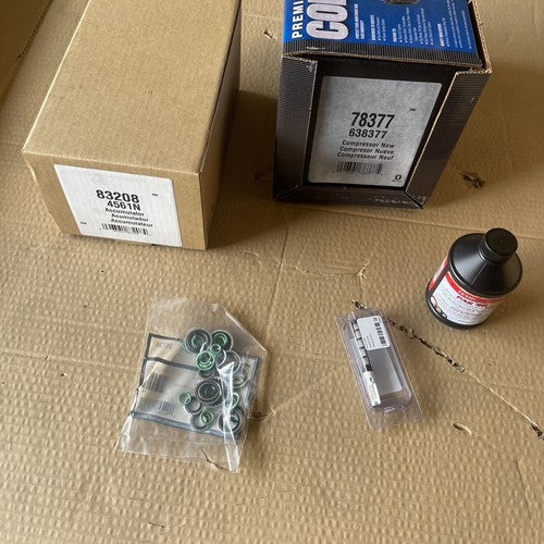 Four Seasons 3921NK Complete Air Conditioning Kit w/ New Compressor Fits Read