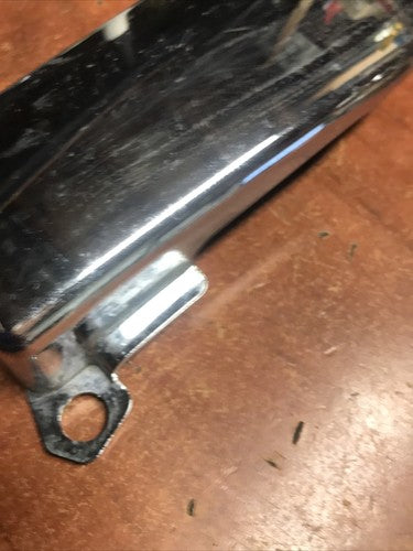 2002 Suzuki Volusia VL800 Left Side Rear Chrome Neck Frame Cover Trim Panel