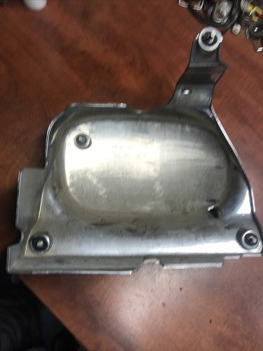 2002 Suzuki Volusia VL800 Left Side Frame Lower Cover Chrome Trim Panel OEM