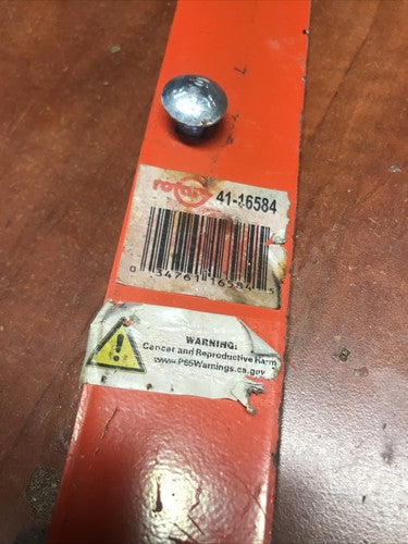 Used OEM Parts 24" Scraper Blade Assembly for Ariens 920006 Snowblower 24